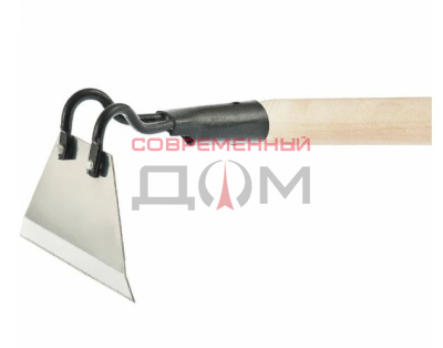 Мотыга Сибртех нерж.сталь, 150х90х1300 мм, деревянный черенок/62333
